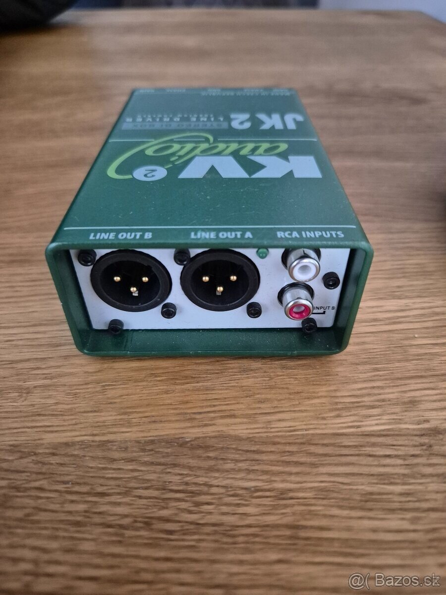 Nový KV2 audio Di box - JK2