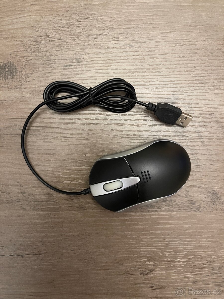 USB optická myš s kolečkem - NOVÁ, NEPOUŽITÁ