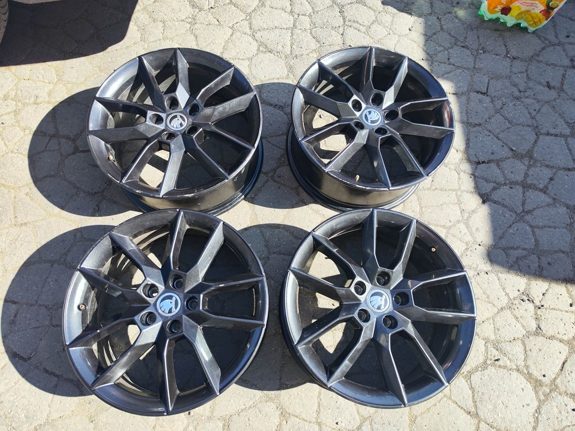 18"alu sada disků Gemini 5x112 origo Škoda Octavia 3 Golf 7
