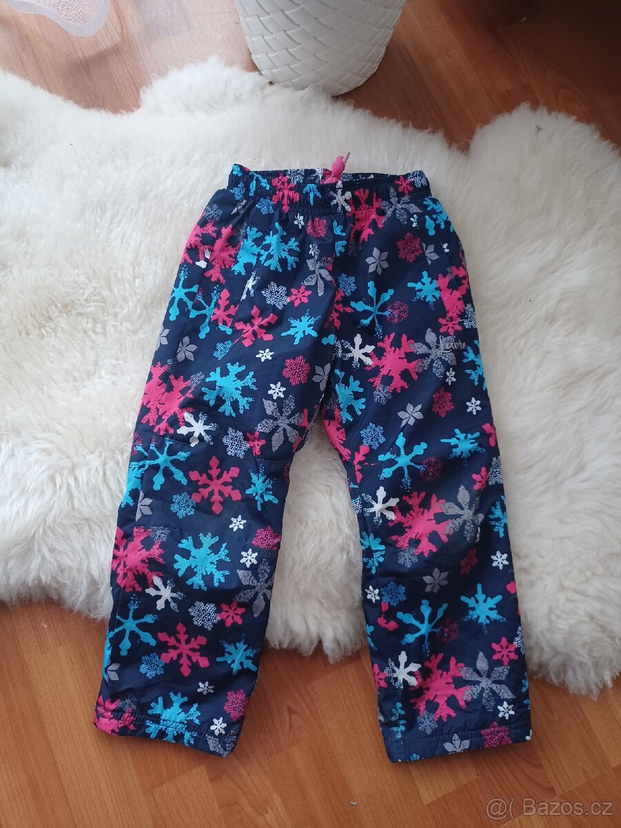 Šusťákové kalhoty Lewro vel.104/110