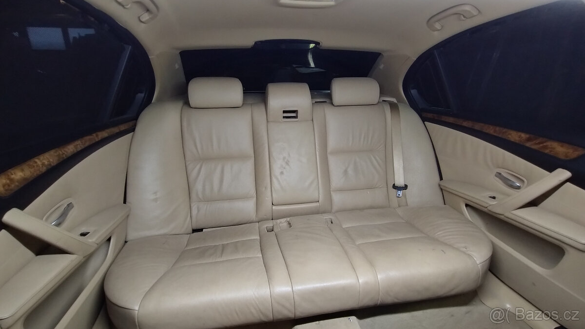 ++ vyhřívaná + sklopná zadní sedačka e60 / RETROFIT