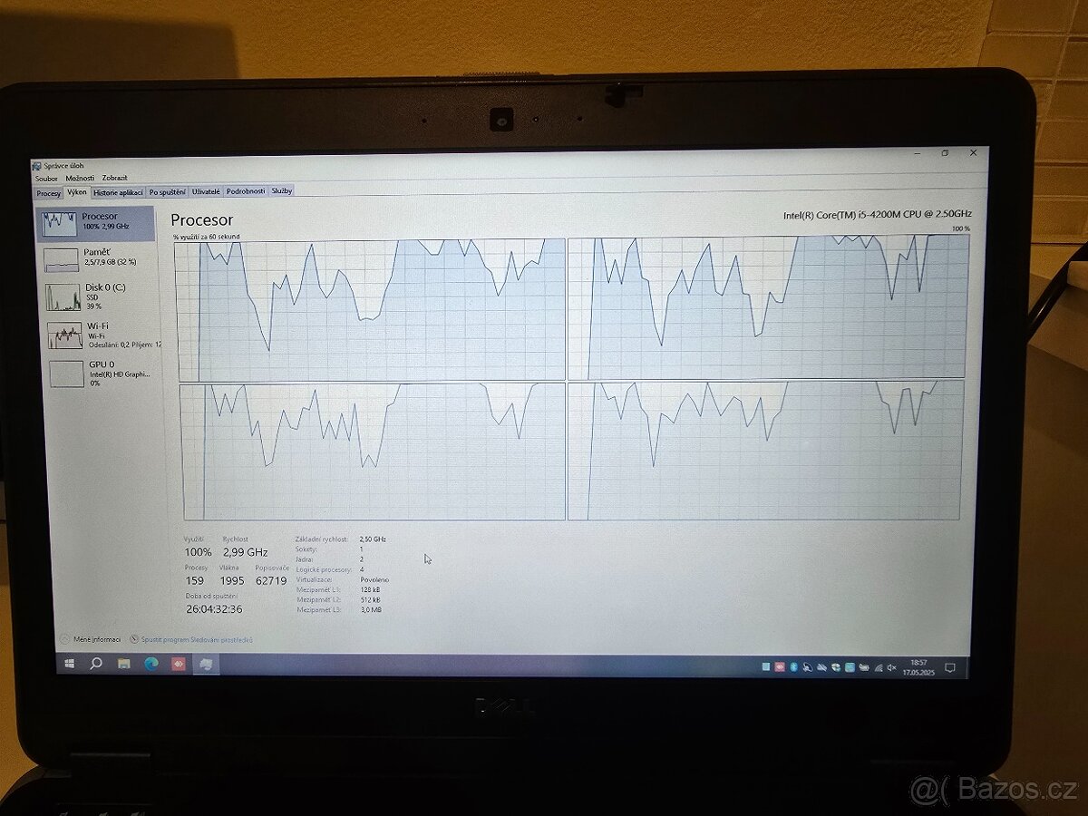 Dell Latitude E6440 - Intel i5-4200M CPU @ 2.50Ghz