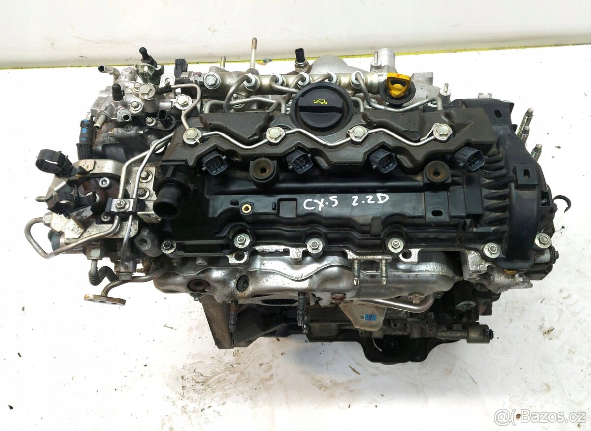 MAZDA CX-5 II 2.2TD kompletní motor SHY8, 19 tis