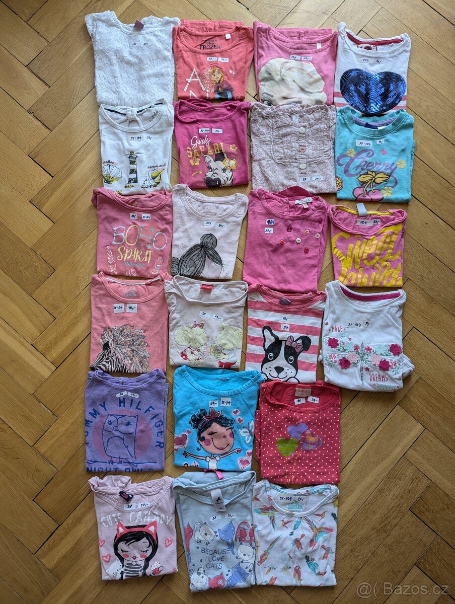 Mix / balík / sada / set oblečení 98 - 104 holčička