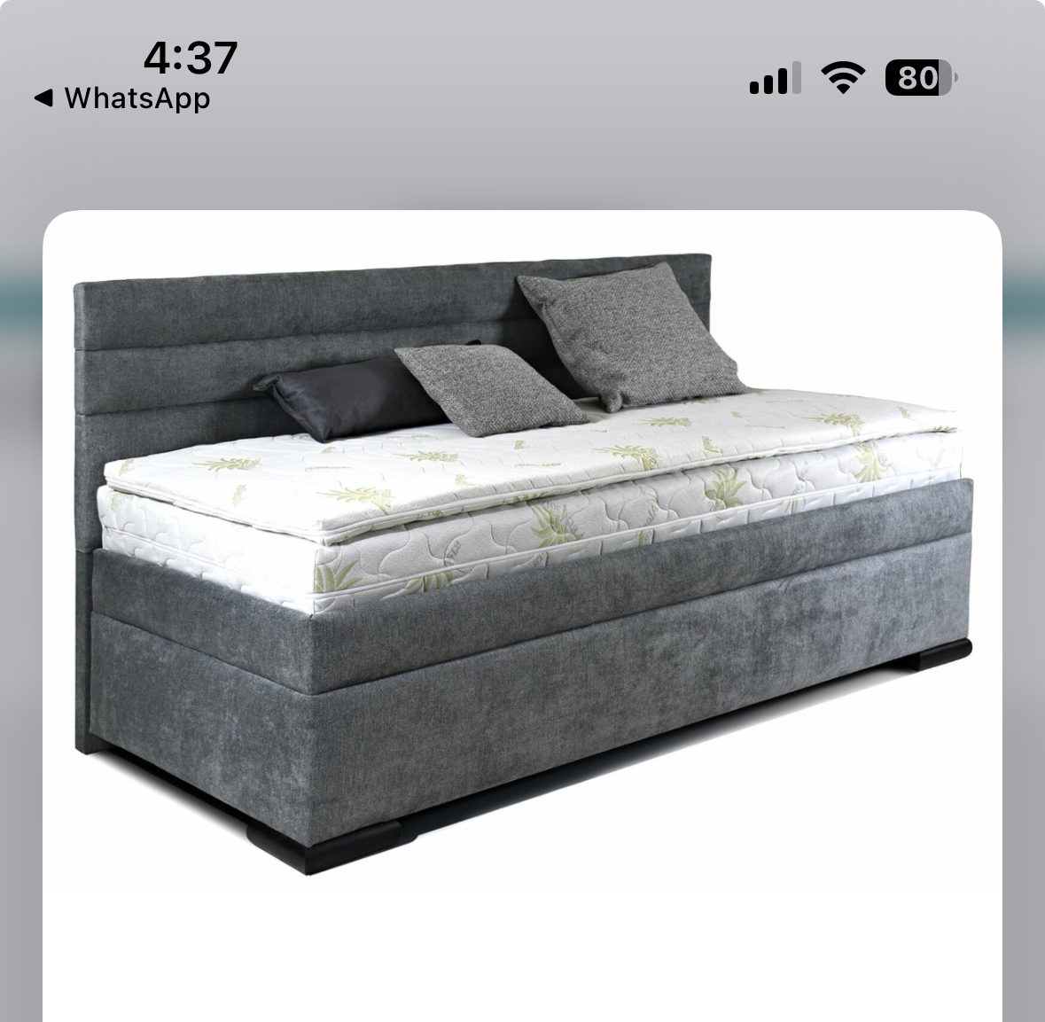 Luxusní postel boxspring