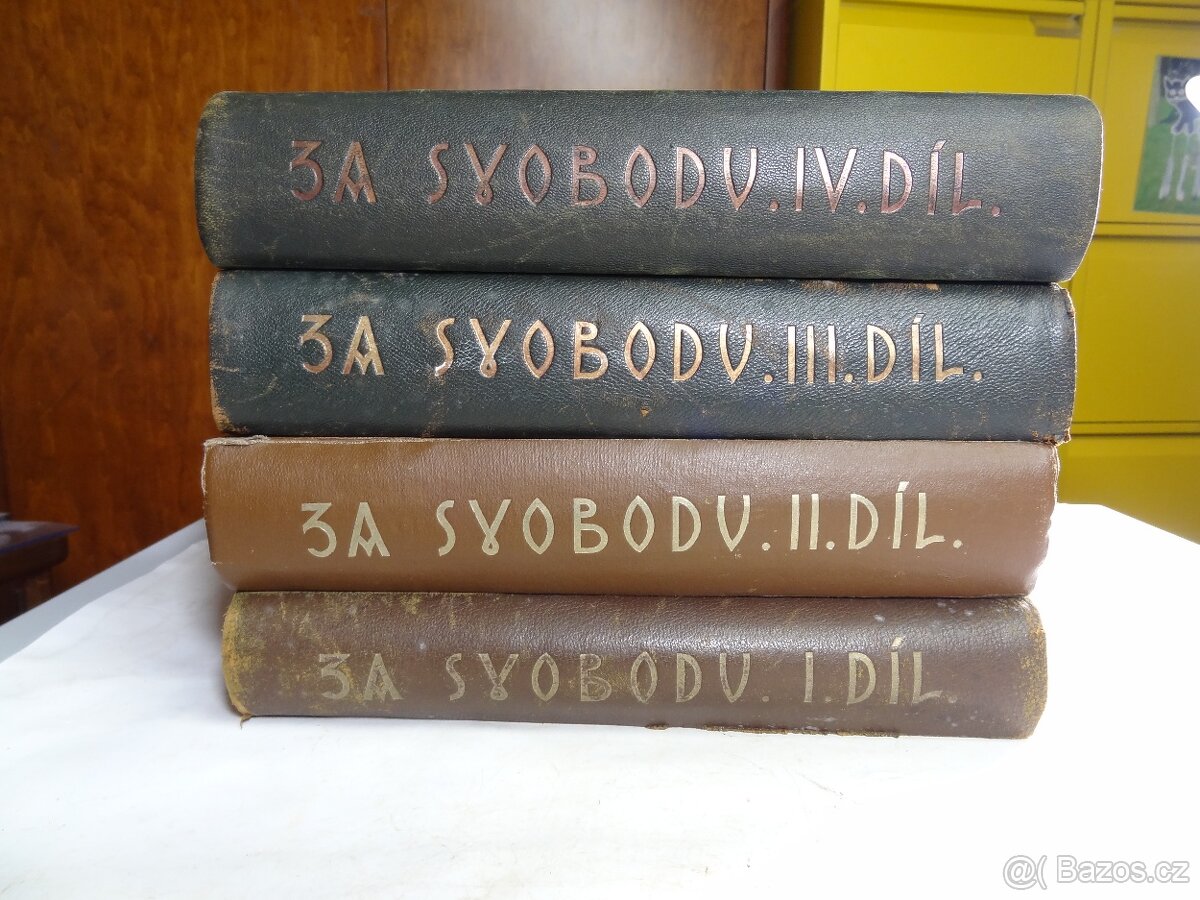 Za svobodu I.,II.,III.,IV. díl., 1924 (legionáři)