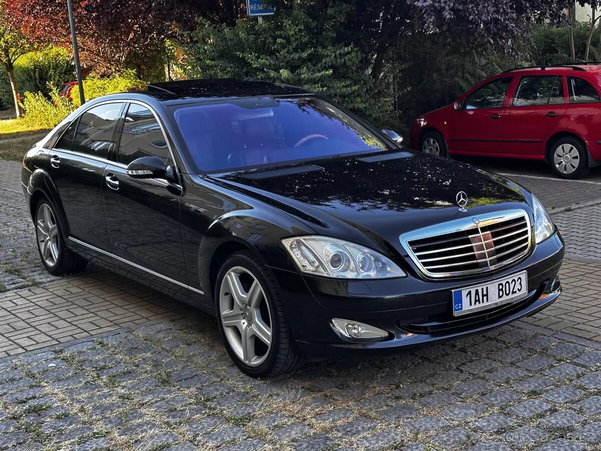 Mercedes-Benz Třídy S 500 Long AMG 285kW ALU R19 W221 Harman