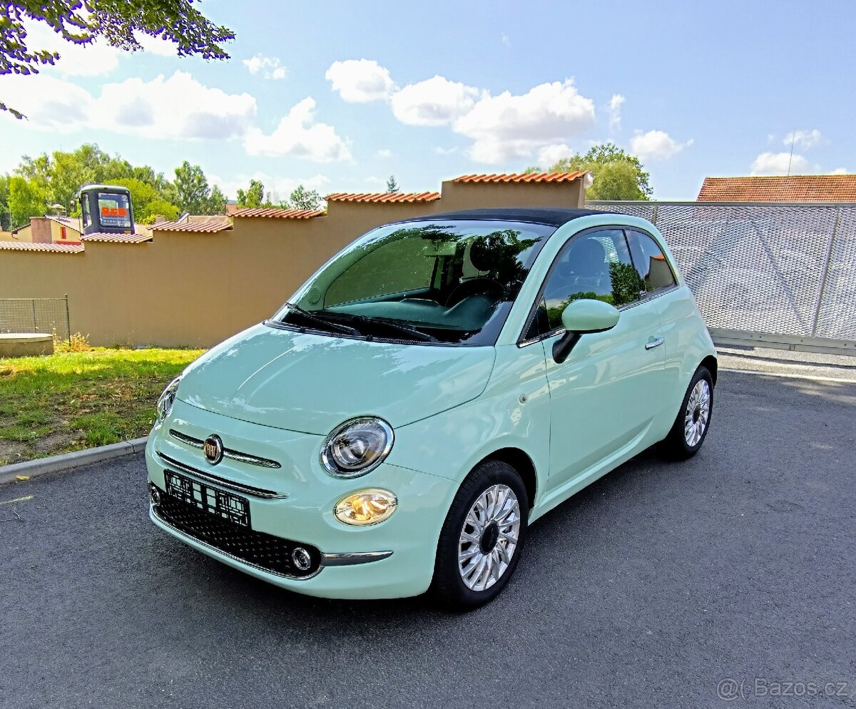 Prodám Fiat 500c 0.9 twinair turbo 63kW