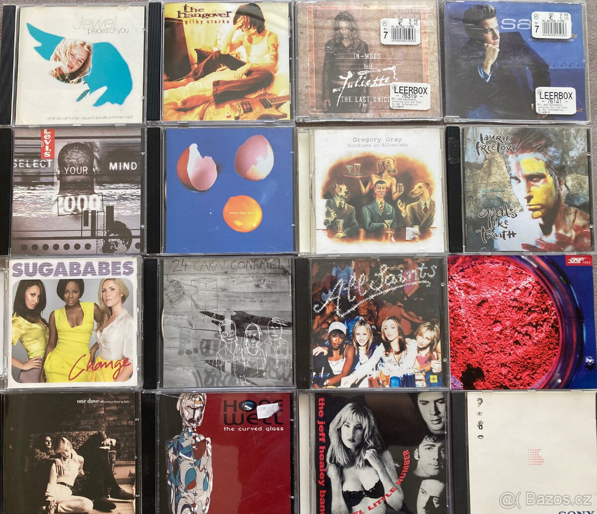 MIX CD za 30 Kč/ks
