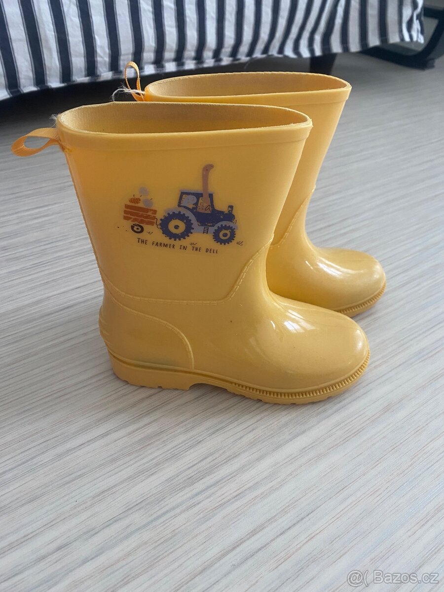 Dětské gumové holínky