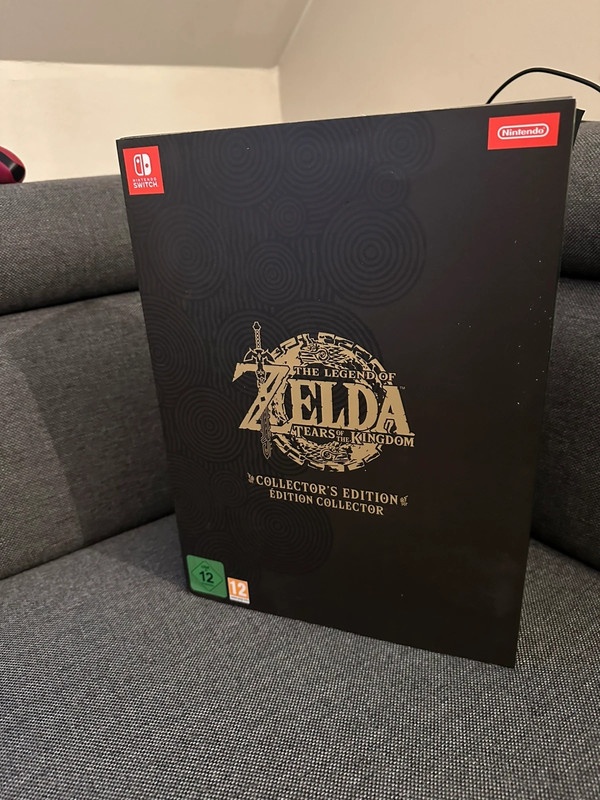 Zelda tears of the kingdom collector edition Nintendo switch