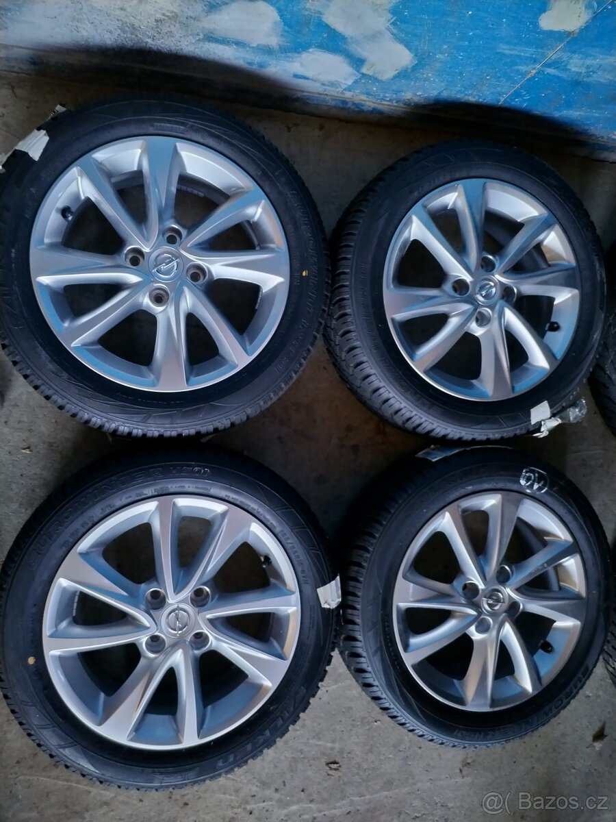 original al kola opel corsa 4x108 + 195/55/16 zima
