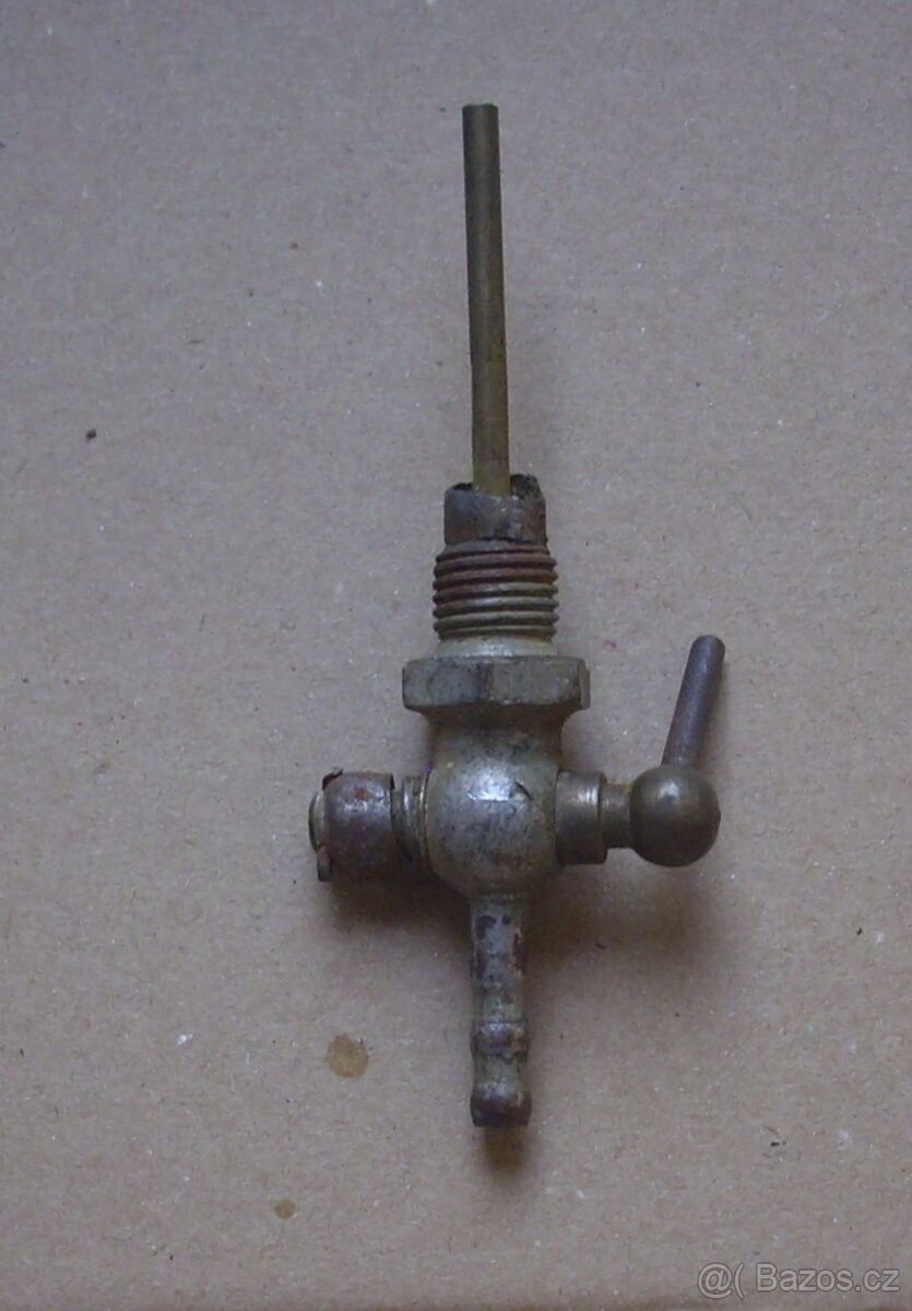 Jawa 550 a pérak palivový kohout - originál