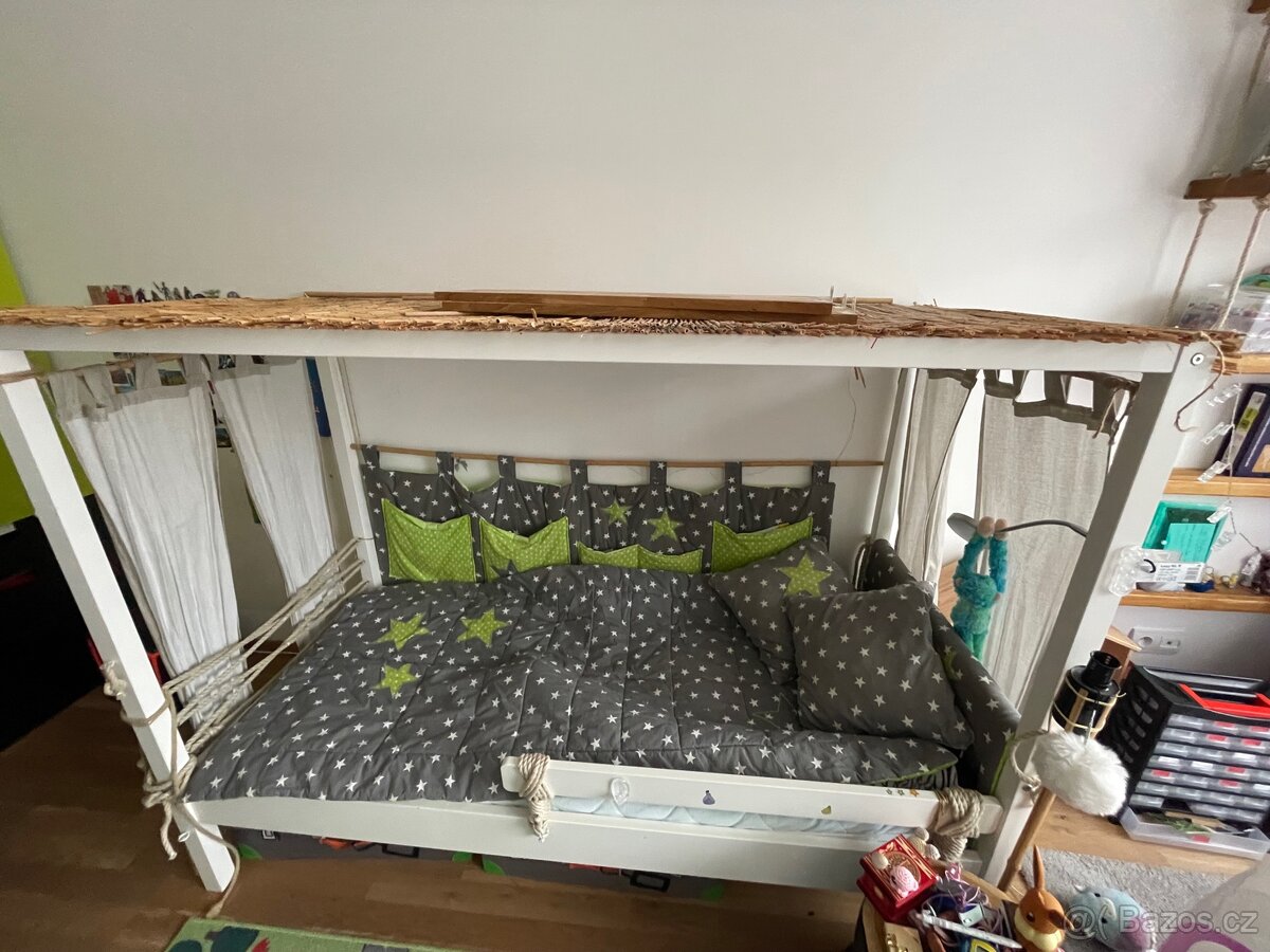 Postel dětská IKEA sultanlade 2x, jedna 2500