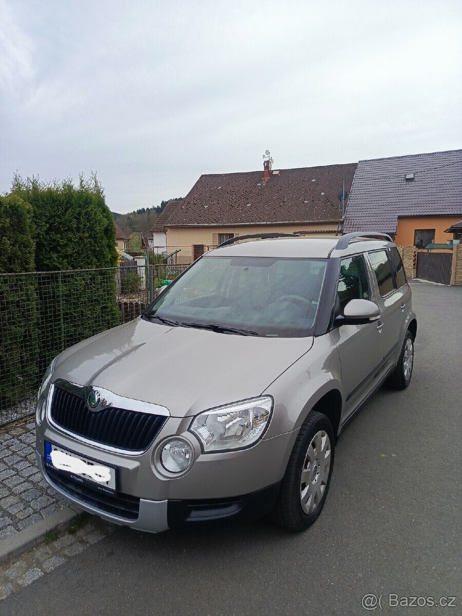 Škoda Yeti TDI KLIMA, tažné,do 7/2027