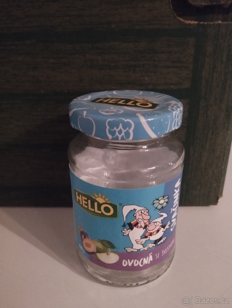 Sklenice od přesnídávek