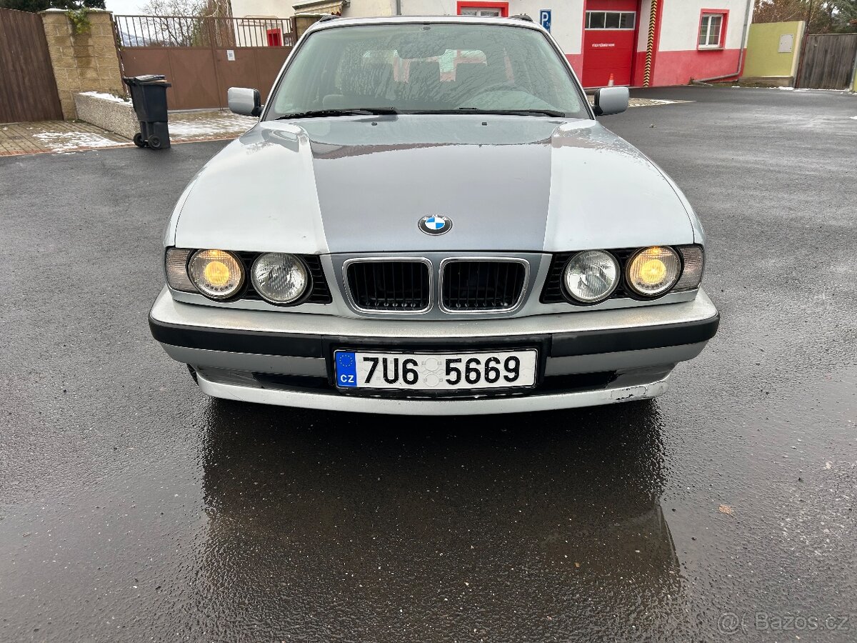 Bmw e34 520i platná tk, eko placeno