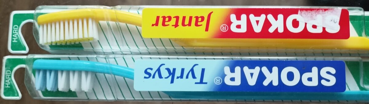 Koupím tyto zubní kartáčky