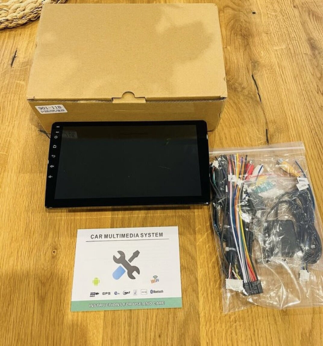 2DIN Android 9” QLED autoradio 2GB/32GB