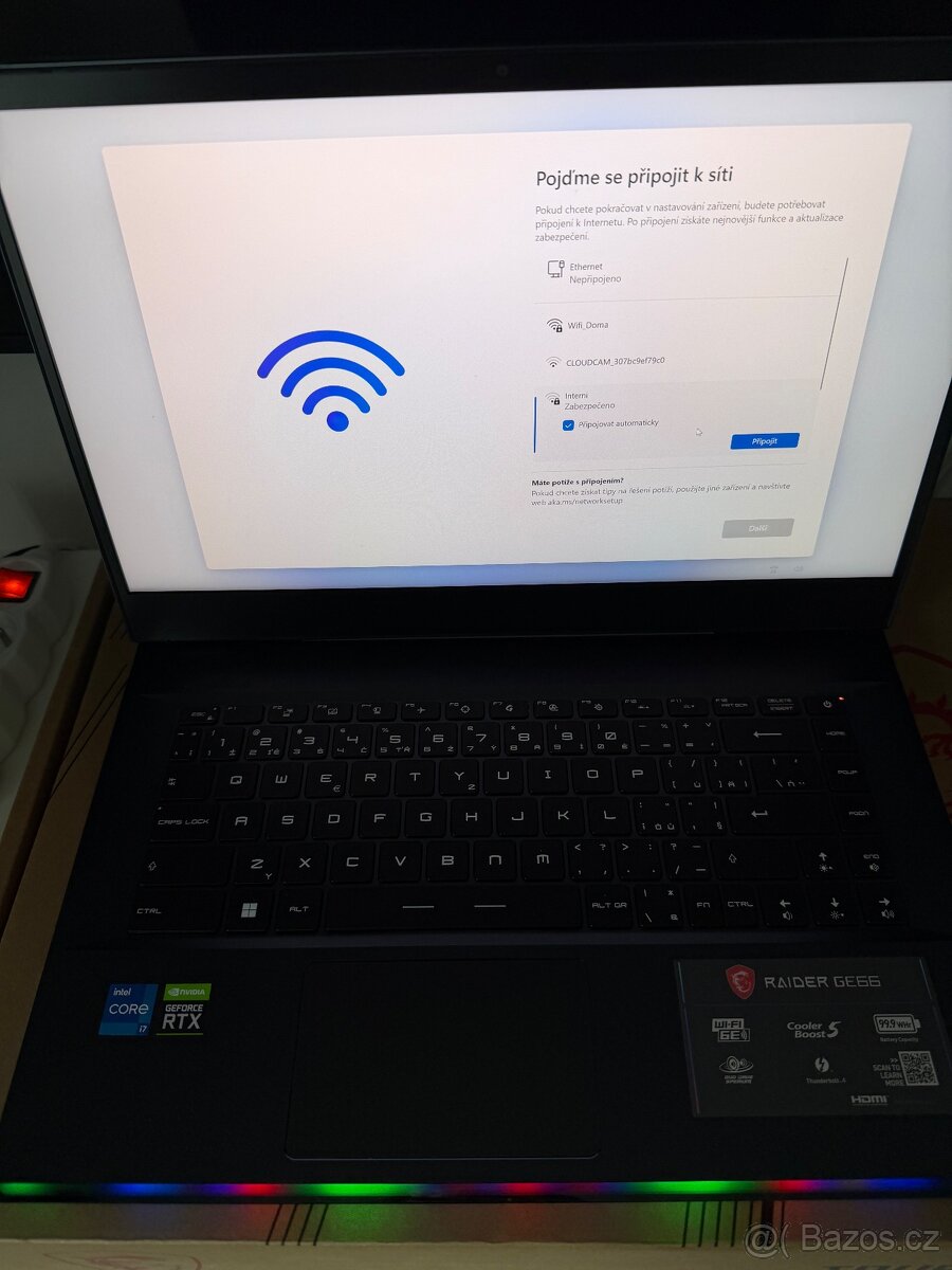 Herní notebook MSI Raider GE6612UHS
