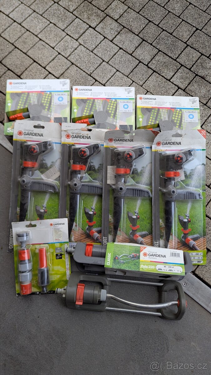 Zahradní postřikovače Gardena