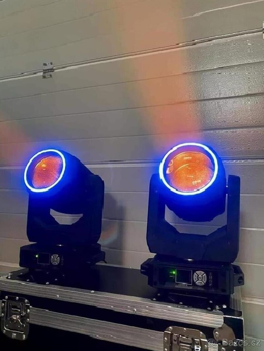 Led Beam 200w ring otočná hlava