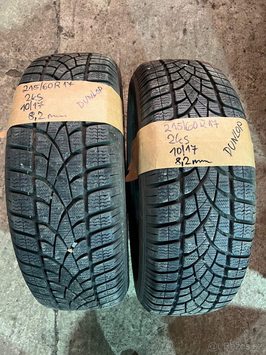 215/60R17 DUNLOP