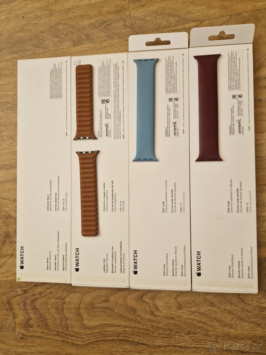 Řemínky na menší Apple Watch 40/41 mm