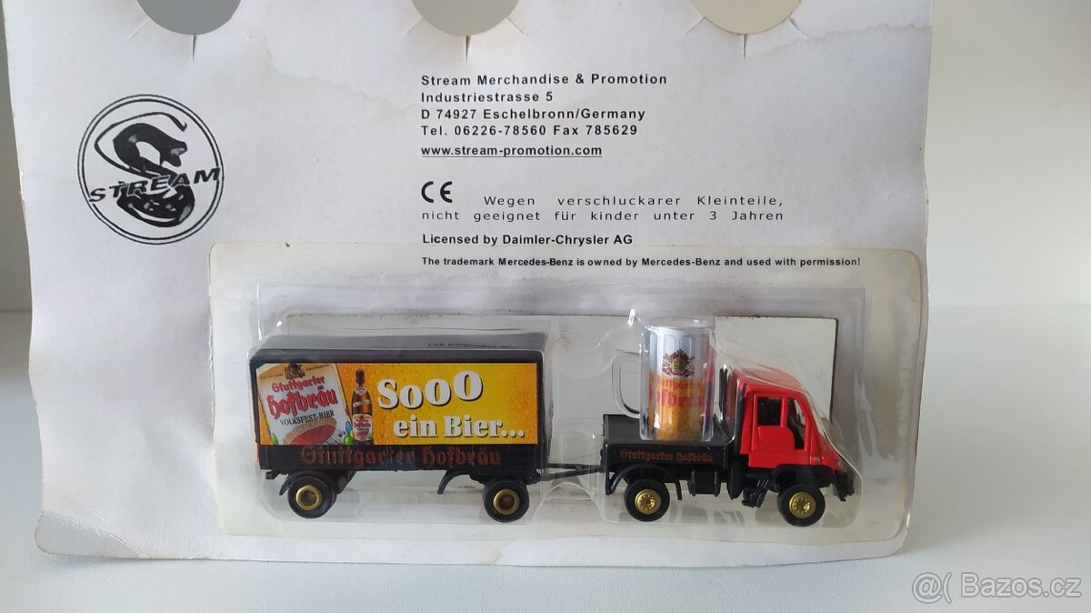 Sběratelský model Truck LKW Stuttgarter Hofbräu