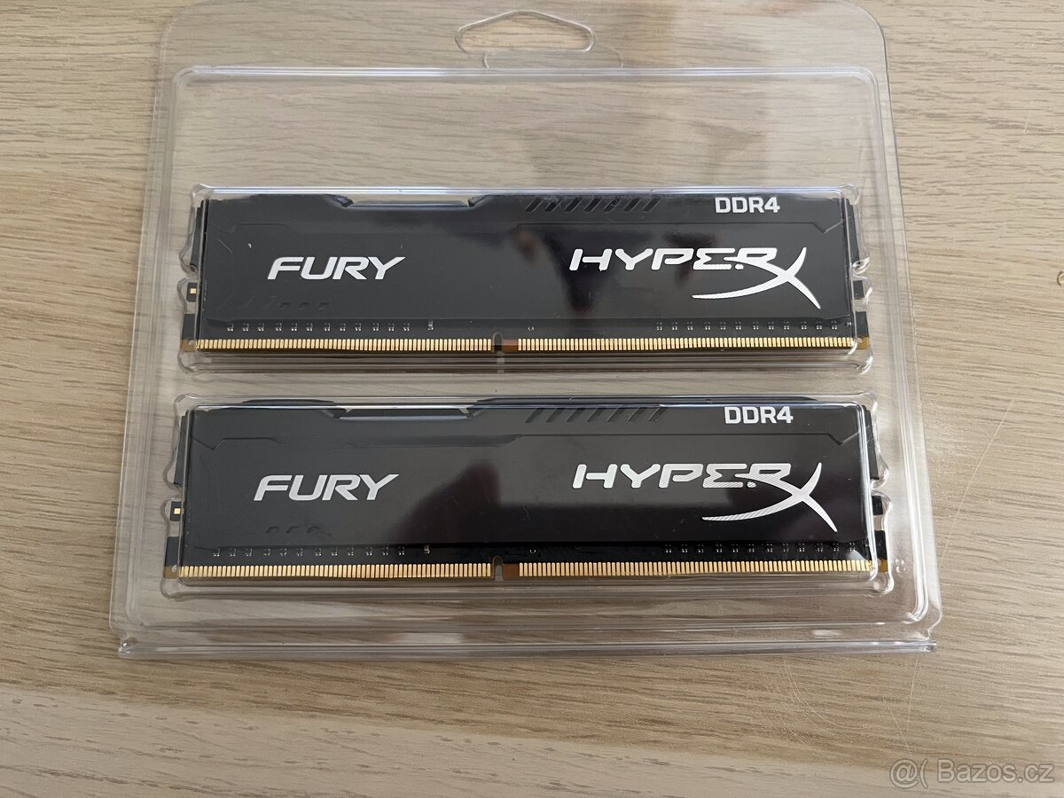 RAM Kingston HyperX Fury 8 GB (2x 4 GB) DDR4 2400 MHz
