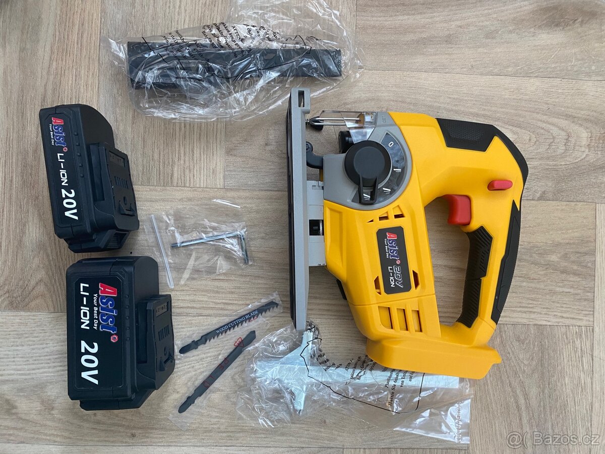 Přímočará pila Asist 20V + 2 baterie