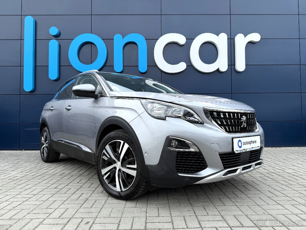 Peugeot 3008 ALLURE, el. sedadla+kufr, navigace