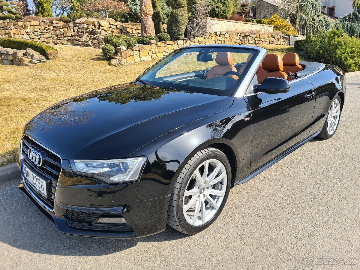 AUDI A5 CABRIOLET 3,0 TDI 180 kW S-LINE TZ DSG NAVI ACC