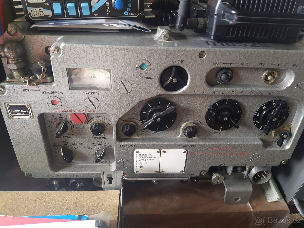 Koupim stare ruske radiostanice, prijmaće USSR