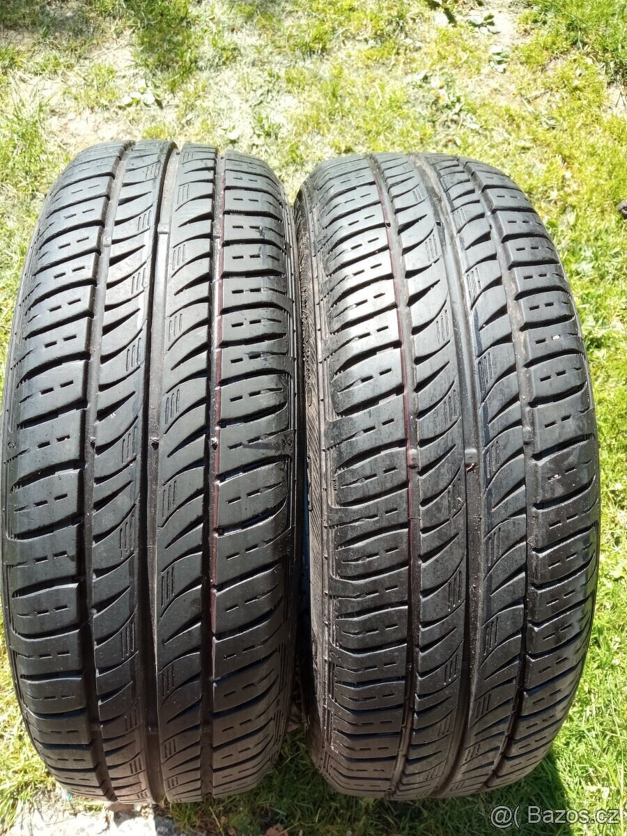 2 letní pneumatiky Semperit 185/60/15 6,7mm