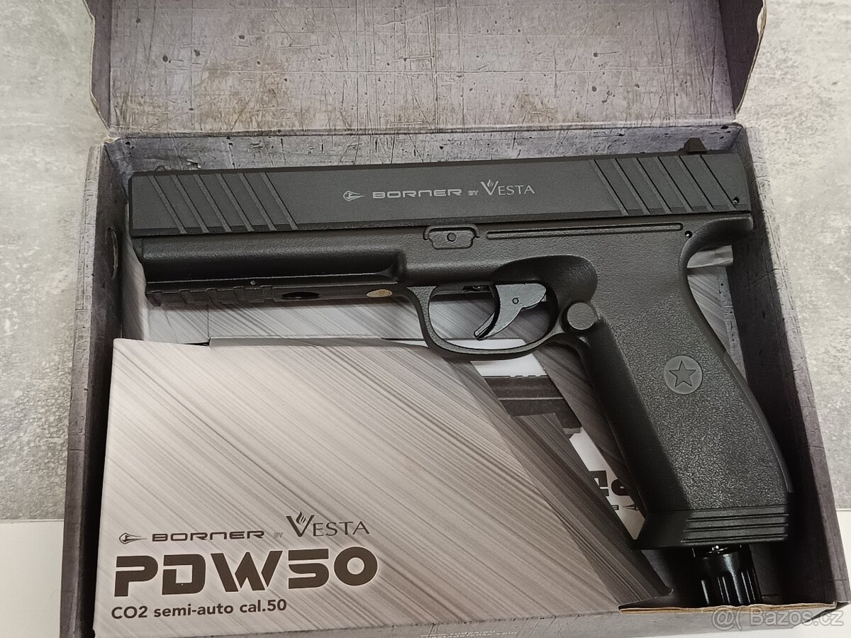 PISTOLE T4E Borner PDW50