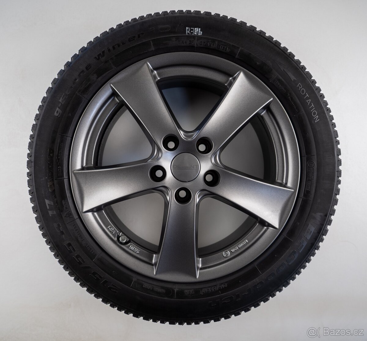 Hyundai Kona - 17" alu kola - Zimní pneu