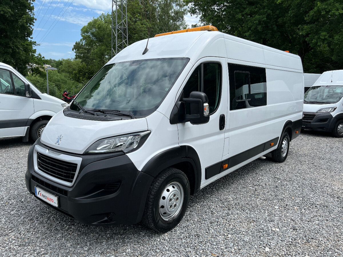 Peugeot Boxer 2.2 HDI ČR 1 MAJ,6 MÍST L4H2