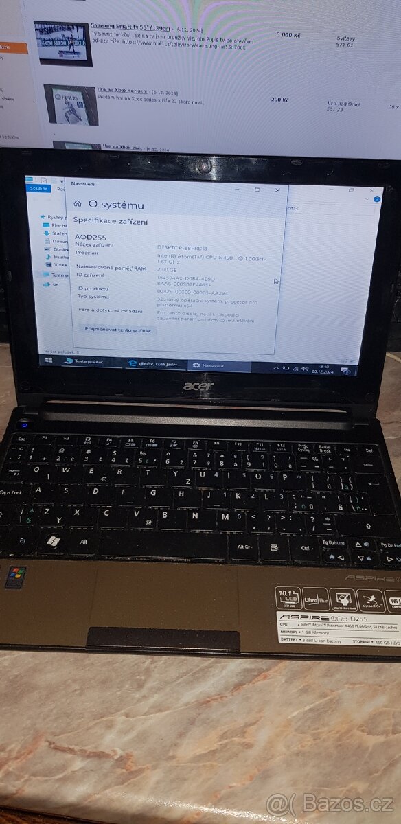 Acer aspire D255