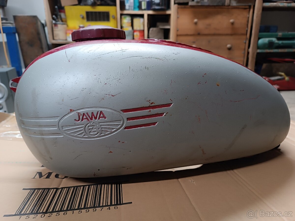 Nádrž Jawa 250 350 ampermetr