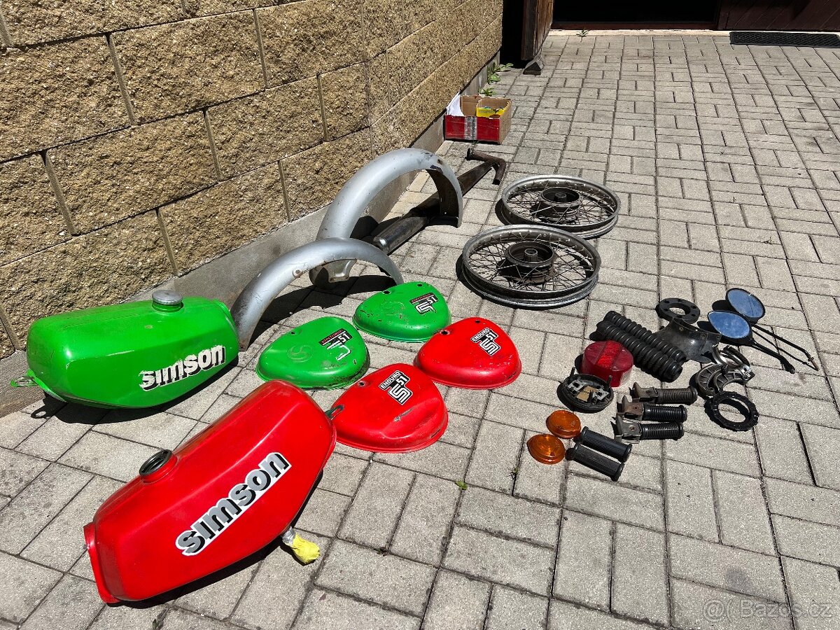 Díly simson s51
