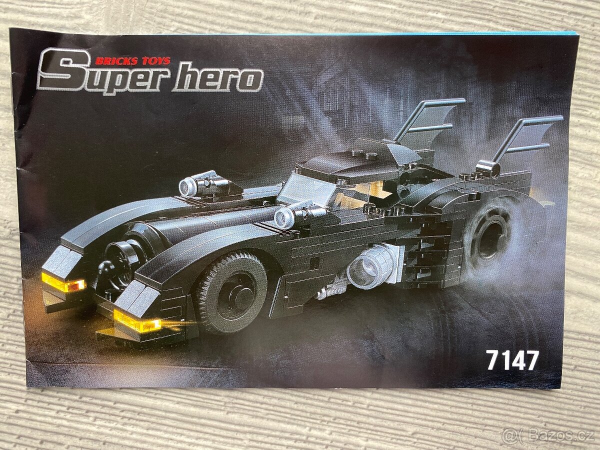 NOVÉ Batmobil - 378 kostek