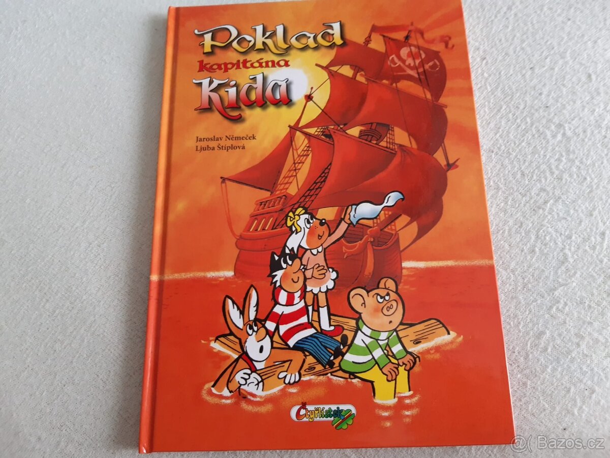 Čtyřlístek Poklad kapitána Kida