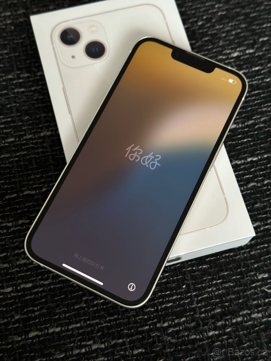 iPhone 13 white 128Gb TOP stav