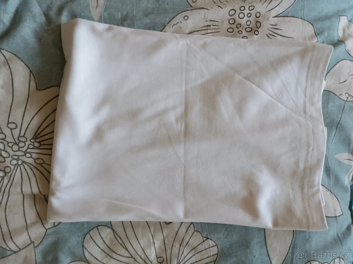 Krásné nové bílé tričko vel. K, Malfini