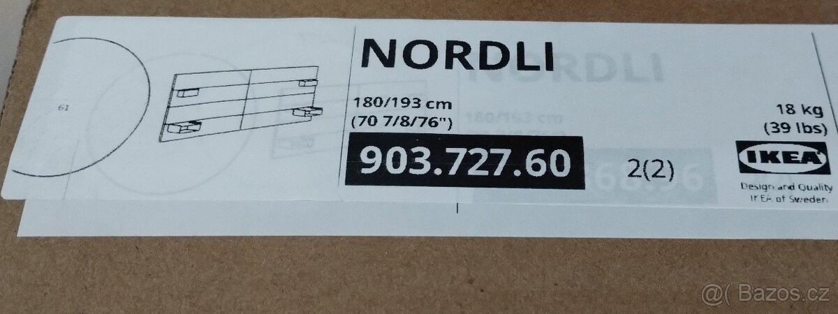 Čelo postele
