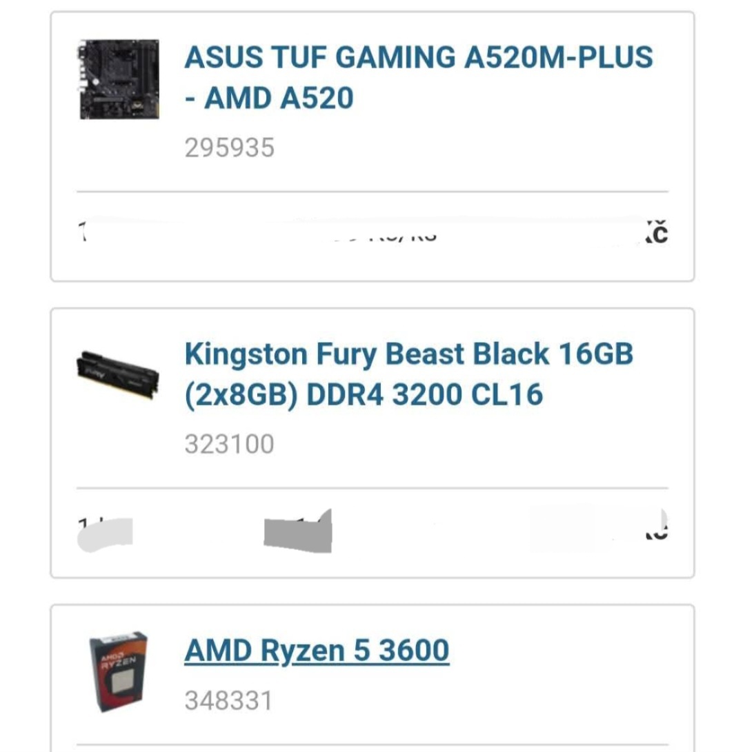 PC nebo díly