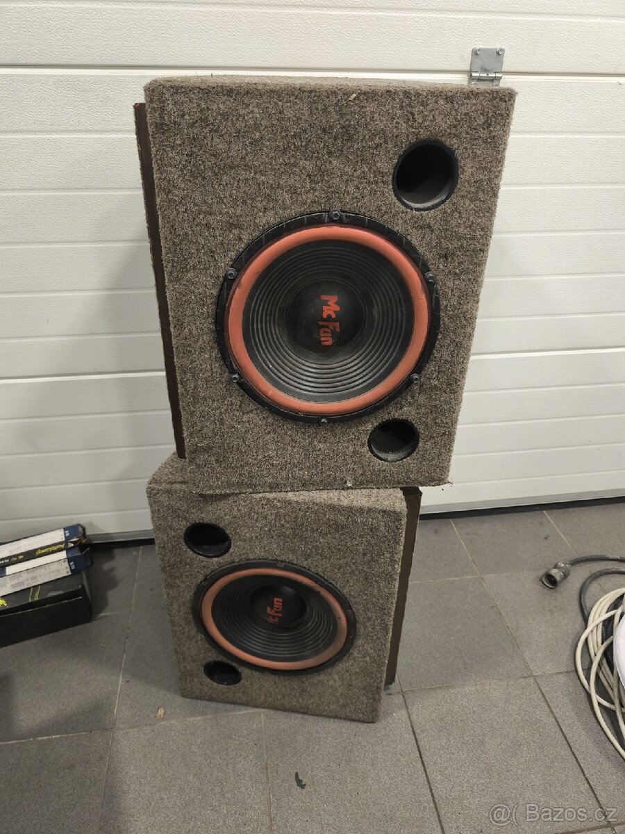 Subwoofer 30cm 2 kusy
