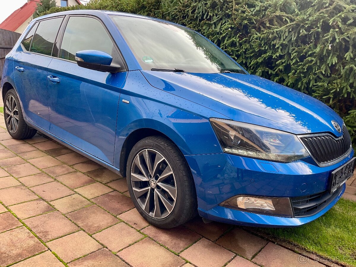 Škoda Fabia Drive rok 2017 Navi Klimatronic Nehavarovaná