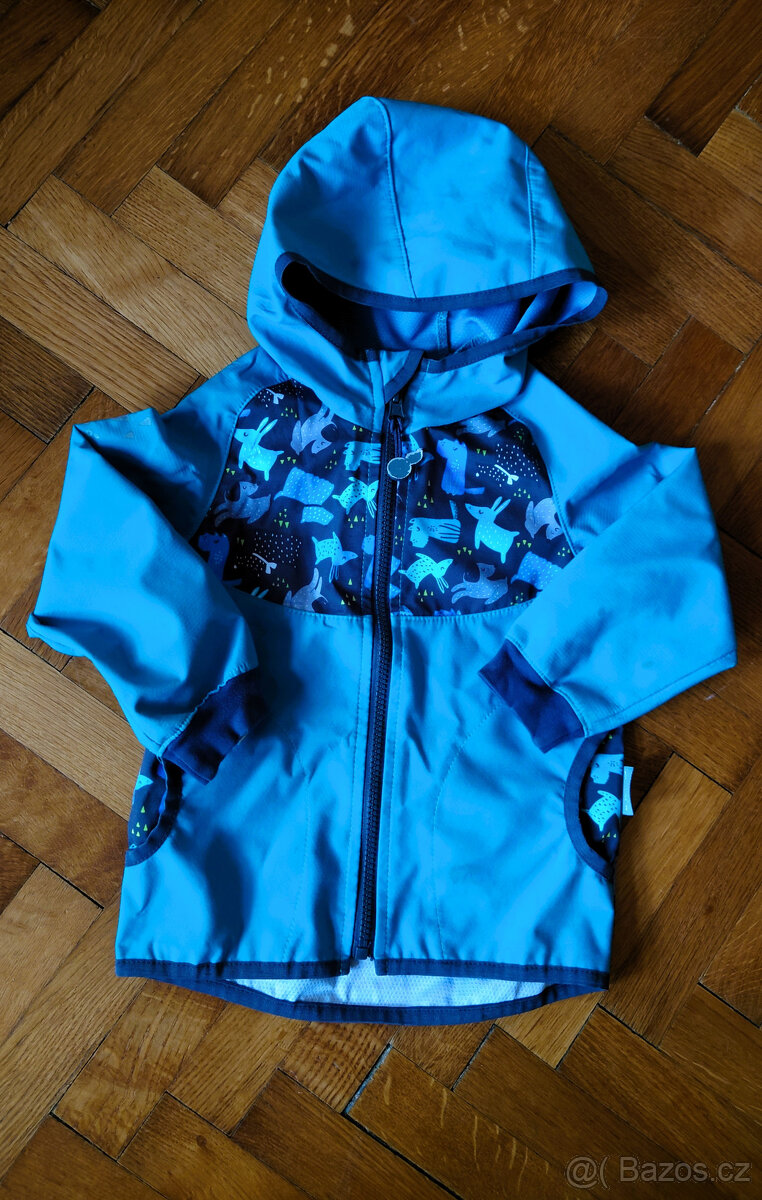 -	Softshellová bundička UNUO bez zateplení, vel – 80/86